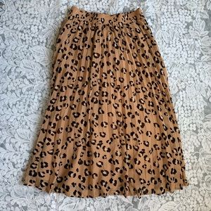 A new day leopard print skirt